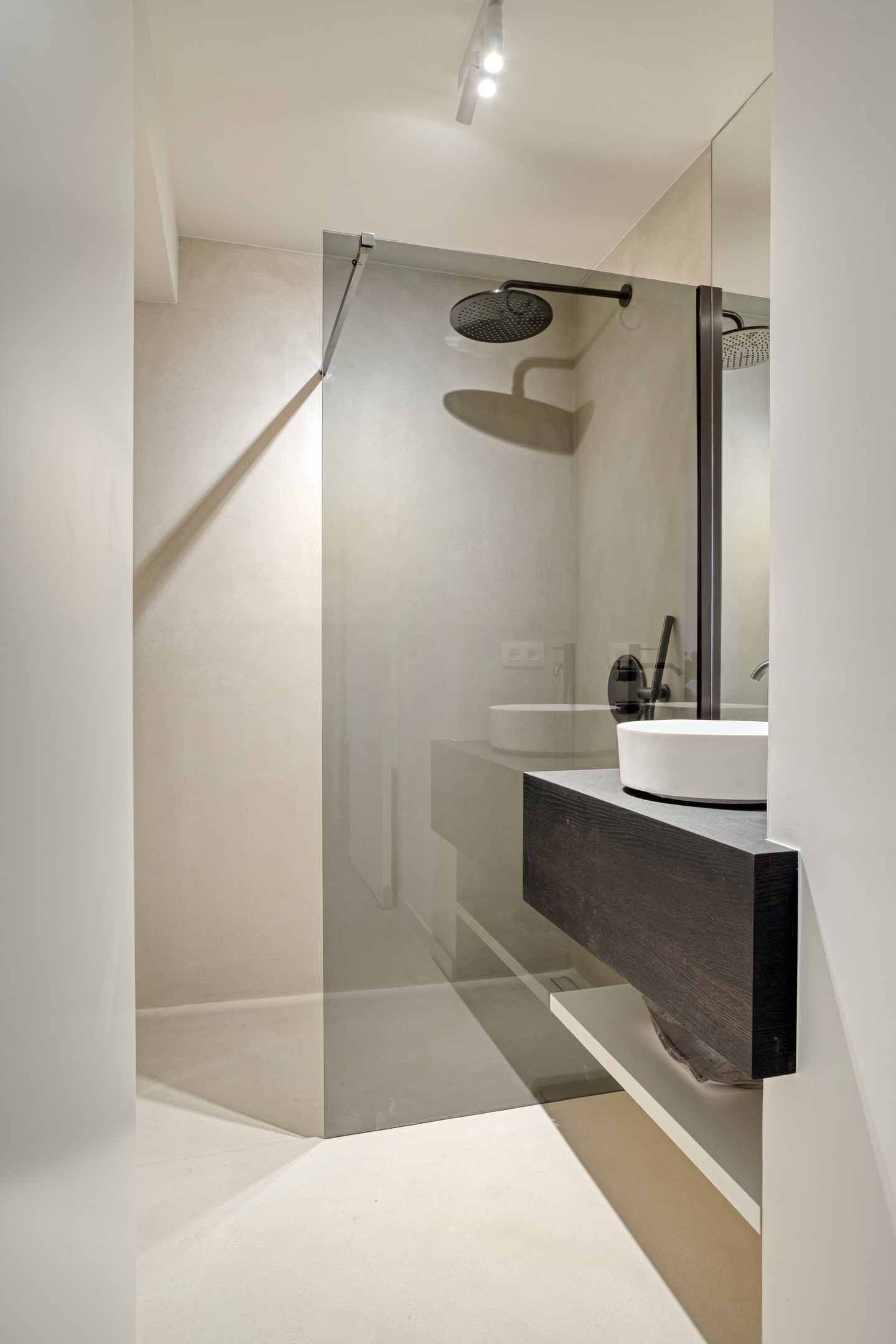 Badkamer met inloopdouche